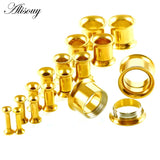 16pcs Surgical Steel Ear Taper Stretching Kit 2-12mm