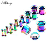 16pcs Surgical Steel Ear Taper Stretching Kit 2-12mm