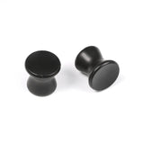 2Pcs Natural Wood Ear Gauges Plugs And Tunnels