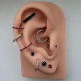 ZS 316L Stainless Steel Nose Rings 14G/16G Septum Piercing