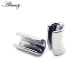 2pcs Ear Lobe Cuff Ear Weights Gauge Plugs Tunnels Stretcher Expanders