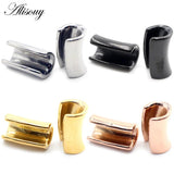 2pcs Ear Lobe Cuff Ear Weights Gauge Plugs Tunnels Stretcher Expanders