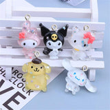 10Pcs Star Sequin Animal Resin Pendant Charms DIY Jewelry Making Materials