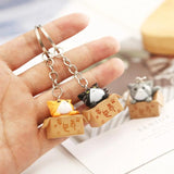 6Pcs/Lot Cat Cartoon Resin 3D Charms Pendant For DIY Jewelry
