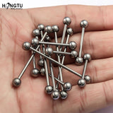 HONGTU Titanium Horseshoe Septum Piercing Lip Ring Ear Smiley Bar BCR