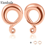 Vankula Ear Piering Stainless Steel Ear Weight Hooks