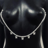 StoneFans Bling Sexy Body Jewelry Lingerie for Women