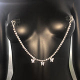 StoneFans Bling Sexy Body Jewelry Lingerie for Women