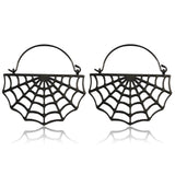 2PCS Dangle Ear Tunnels Stainless Steel Drop Earrings Plug