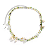 Sexy Shell Beads Waist Chain Double Layers Crystal Body Chain