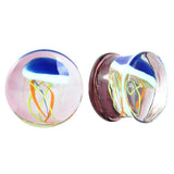 Glass Jellyfish Ear Plugs 8-16mm