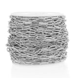 1 Meter Stainless Steel 3.3/4mm Chain Bulk Chains DIY Jewelry Making