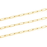 1 Meter Stainless Steel 3.3/4mm Chain Bulk Chains DIY Jewelry Making