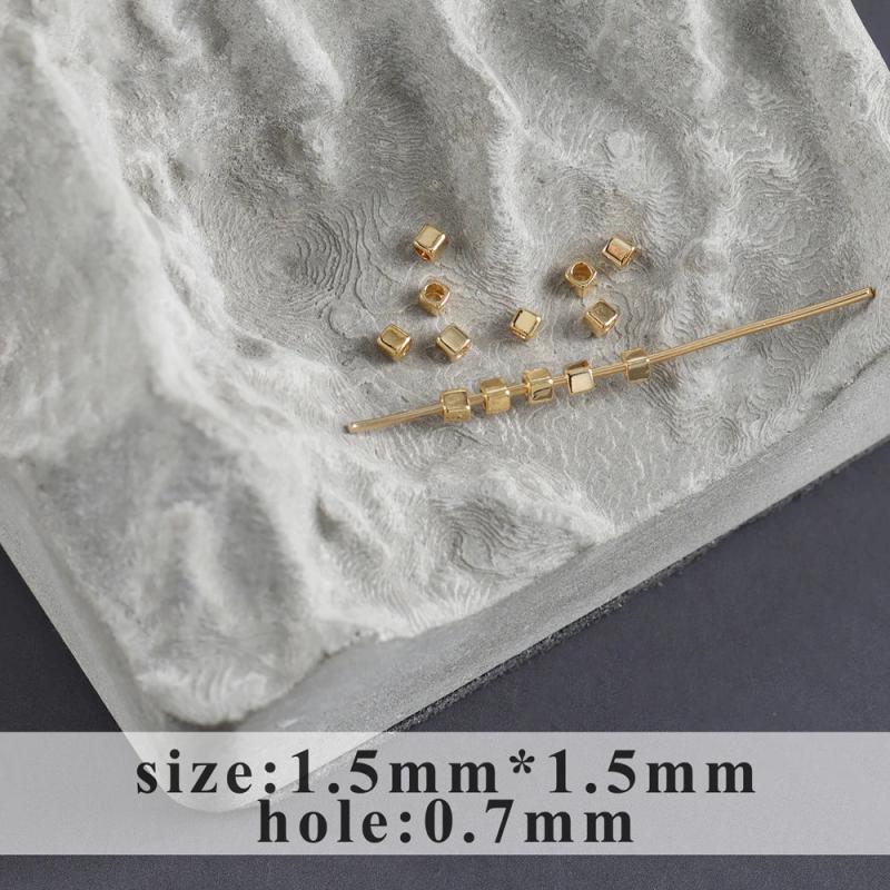 18k plated Copper Ball Snap Clasps for DIY Jewelry Making