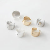 4PCS 20mm 14K Plated Ring Settings for DIY Hand Accessories