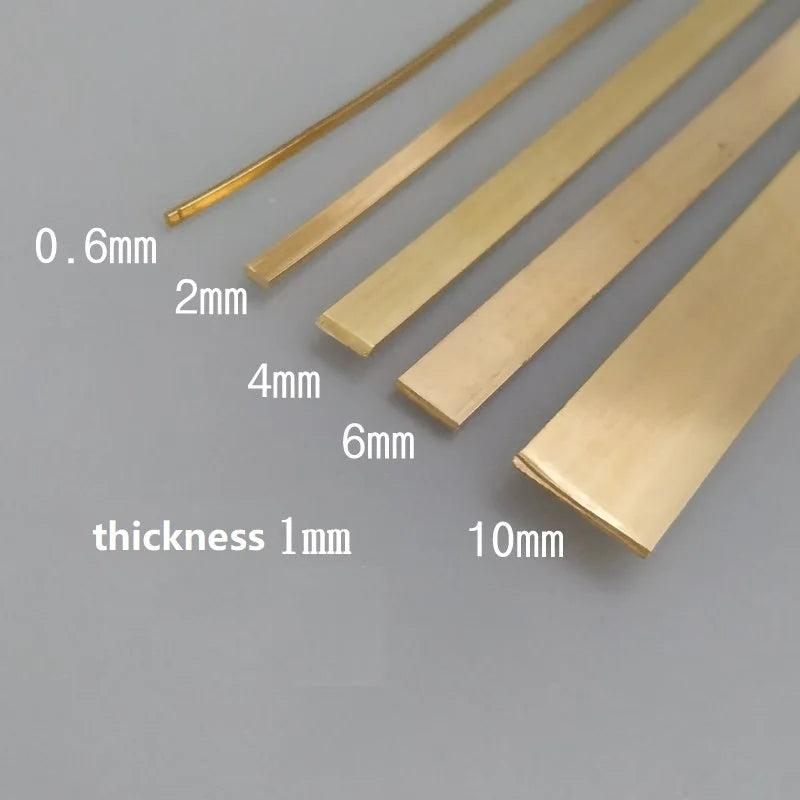 0.25mm 0.6mm 2mm 3mm 6mm Thick Brass Wrapping Wire - DIY Jewelry Making