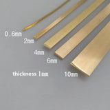 0.25mm 0.6mm 2mm 3mm 6mm Thick Brass Wrapping Wire - DIY Jewelry Making
