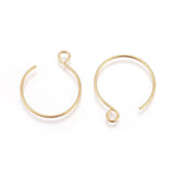 20pcs 304 Stainless Steel Ear Wire Earring Hooks for DIY Earring Making