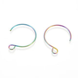 20pcs 304 Stainless Steel Ear Wire Earring Hooks for DIY Earring Making