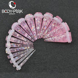 Pink Opal Ear Tunnel Ear Extension Ear Stretcher Ear Plugs