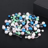 Acrylic Navel Belly Button Rings Barbell 5/8mm Body Jewelry