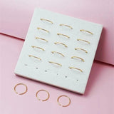 Karnoz 20PCS Nose Rings Hoop Set for Women