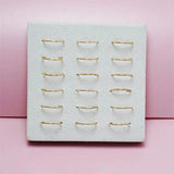 Karnoz 20PCS Nose Rings Hoop Set for Women