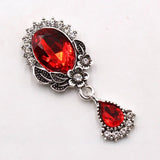10pcs Oval Rhinestone Acrylic Pendant DIY Jewelry Decoration Accessories
