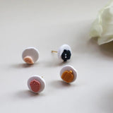 Polymer Clay Pumpkin Earrings for Women