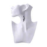 Bat Long Chain Tassel Earrings Gothic Halloween Jewelry Party Gift