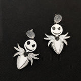 Halloween Parody Christmas Drop Earrings - Acrylic Jewelry Accessories