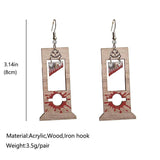 Halloween Bloodstain Earrings