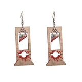 Halloween Bloodstain Earrings
