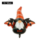 Halloween Decor Balloons Bat Pumpkin Ghost Skeleton Cat Spider