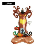 Halloween Decor Balloons Bat Pumpkin Ghost Skeleton Cat Spider