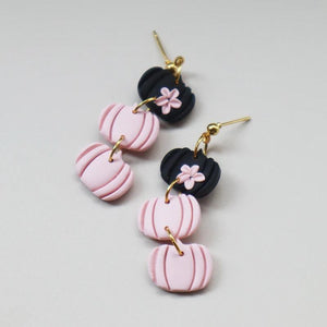 Pumpkin Earrings for Women Thanksgiving Clay Pendant Earrings