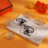 Big Spider Hoop Earrings for Women Halloween Jewelry
