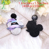 Drop Mouse Witch Hat Halloween Earrings