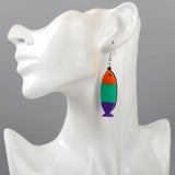 Funny Fish Acrylic Women's Halloween Earrings
