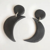 Halloween Polymer Clay Earrings Ghost Bat Pumpkin Moon Jewelry