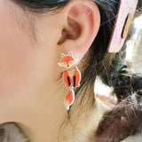 Nightmare Before Christmas Sally Acrylic Clip Earrings
