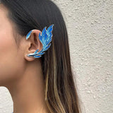Gothic Elf Ear Cuff Halloween Cosplay Dragon Butterfly Elf Ear Clip