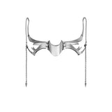Punk Halloween Thorns Clip Earring Accessory Rivets Tassel Ear Cuff Jewelry