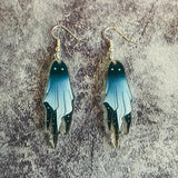 Acrylic Cat Drop Earrings Halloween Jewelry