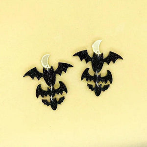 Exaggerated Halloween Acrylic Earrings