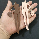 Halloween Brown Skin Long Drop Earrings for Women