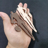 Halloween Brown Skin Long Drop Earrings for Women