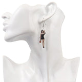 Halloween Bleeding Dress Earrings for Women