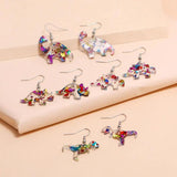 Dinosaur Acrylic Earrings Halloween Kids Jewelry Holiday