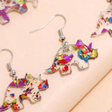 Dinosaur Acrylic Earrings Halloween Kids Jewelry Holiday